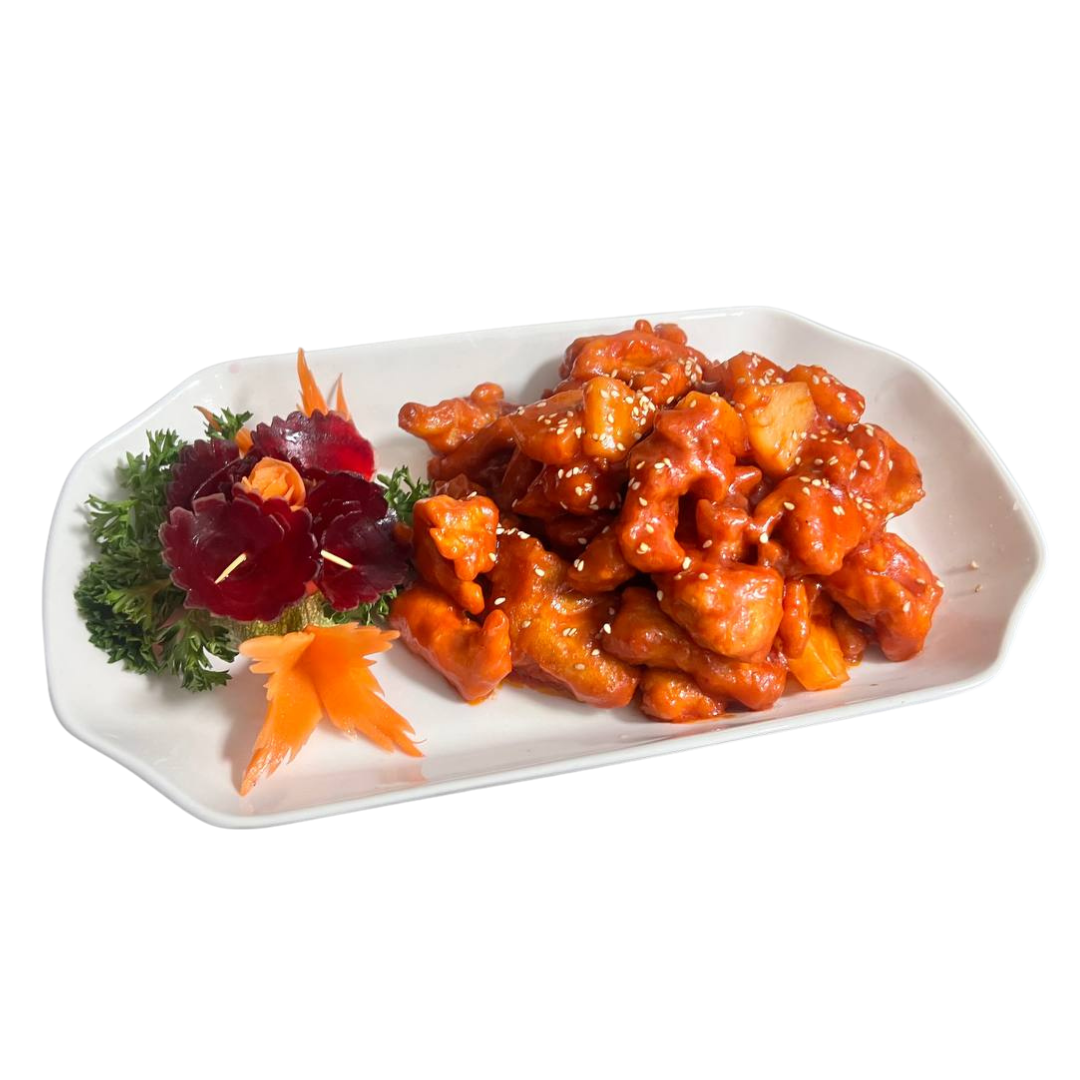 Курица с овощами