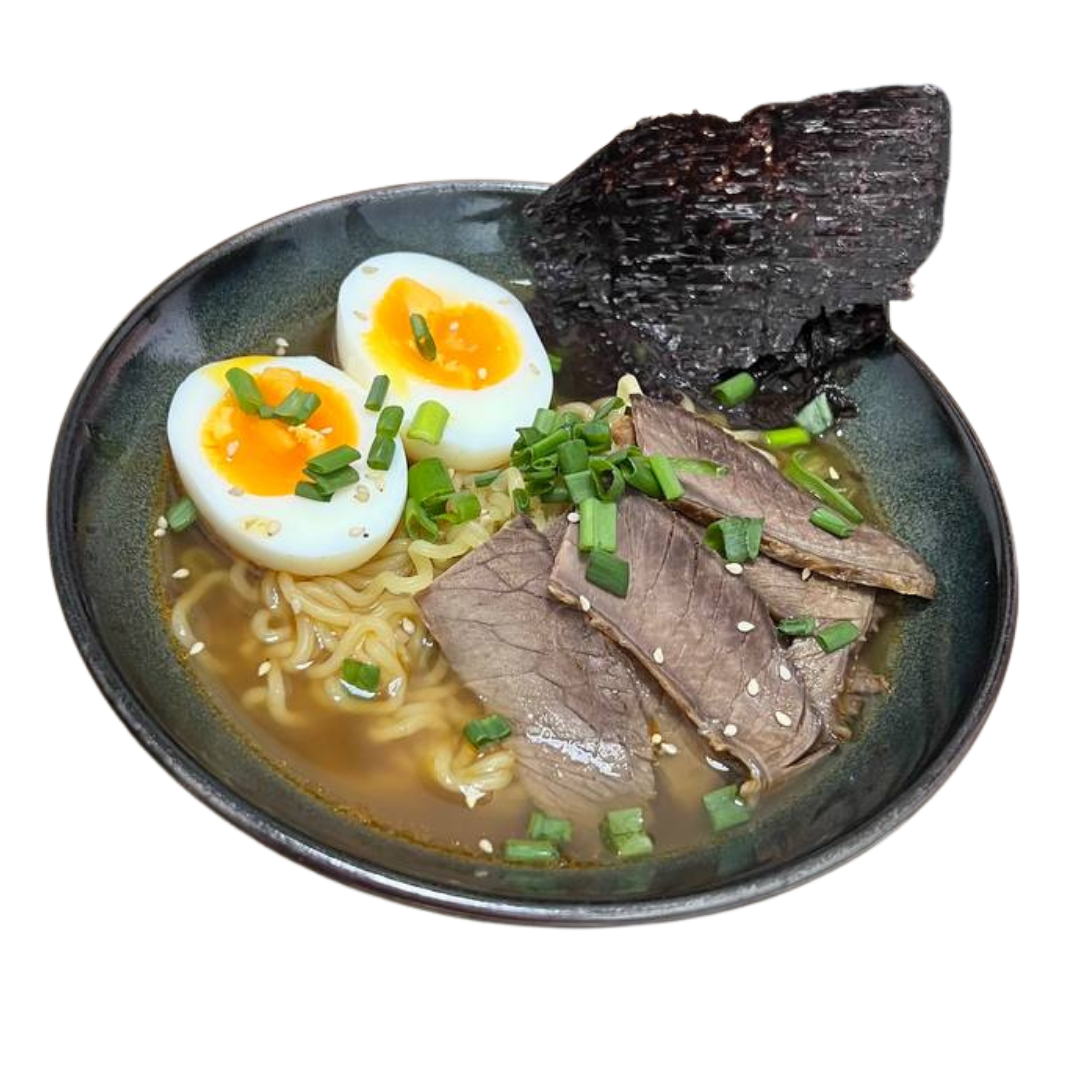 Суп рамен с говядиной