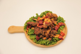 Чесночные бараньи рёбрышки 蒜香羊排