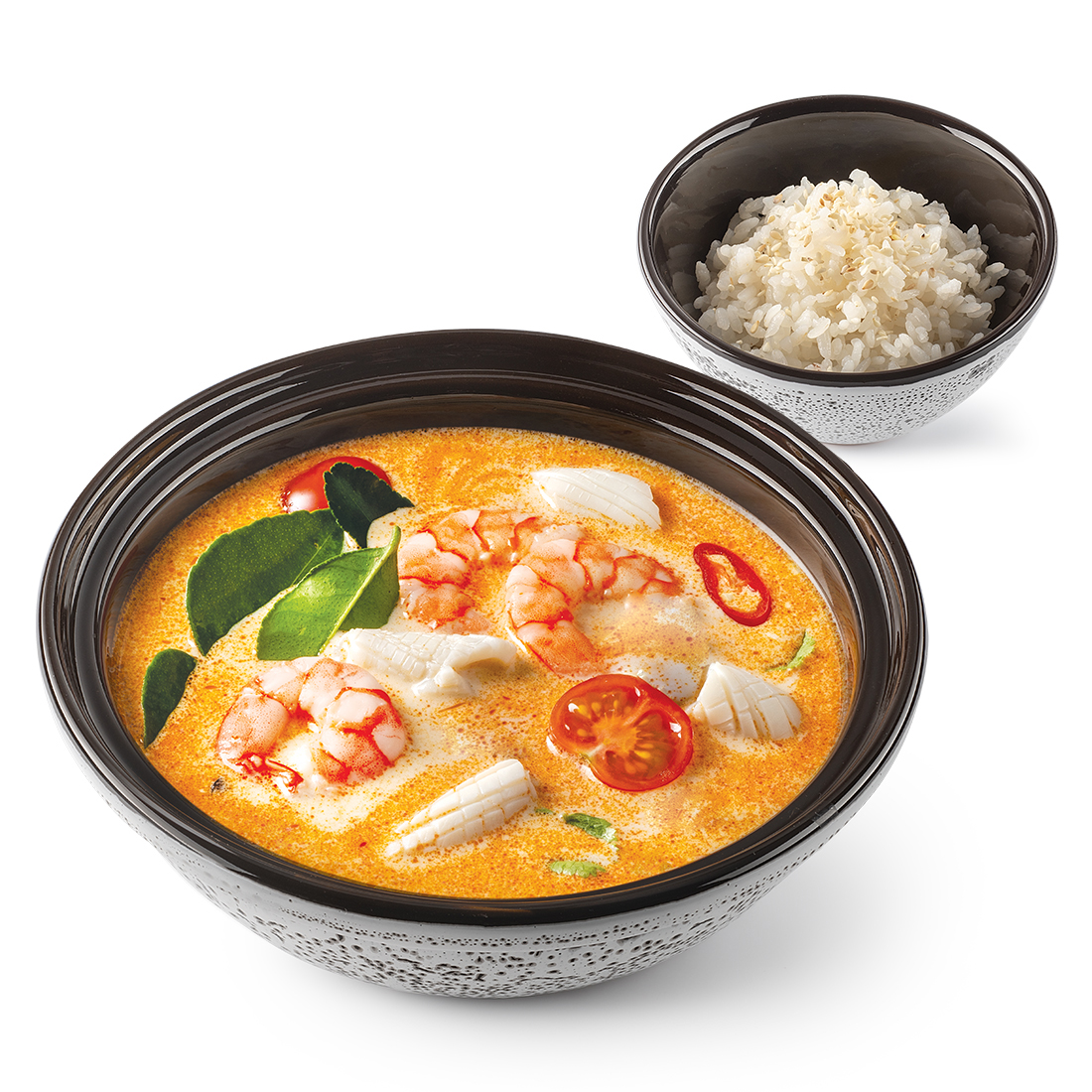 Том ям с морепродуктами